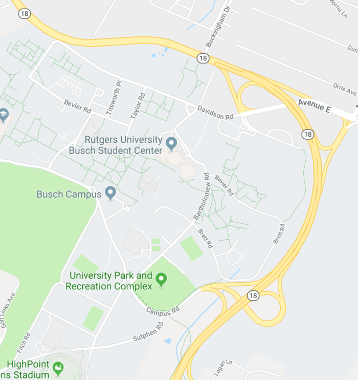 Rutgers General Map