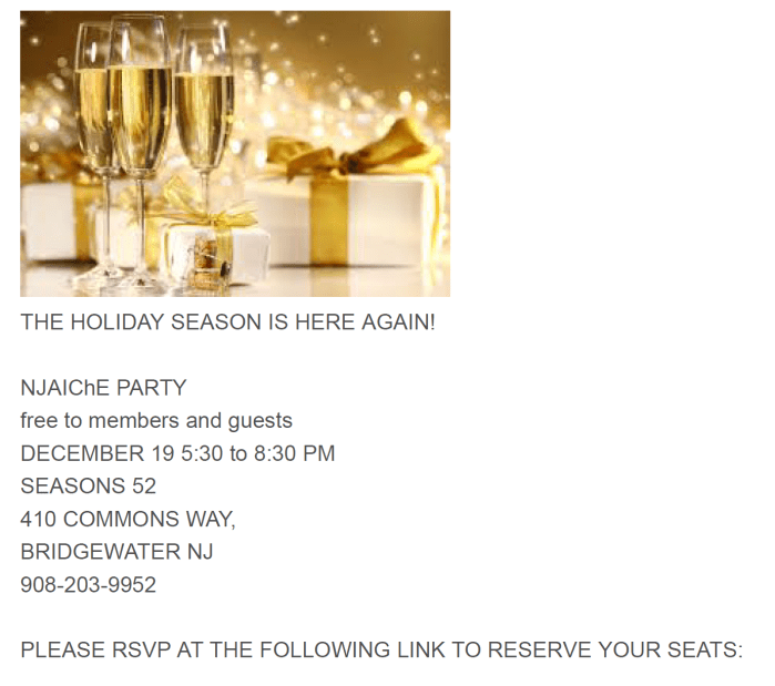 Dec 19 2019 NJAIChE Holiday Party